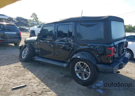 2018 Jeep Wrangler Unlimited Sahara 4X4 из США, поврежденный, VIN 1C4HJXEG4JW250306